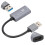 Κάρτα λήψης HDMI σε USB, γκρι, προεπισκόπηση σε πραγματικό χρόνο, εγγραφή υψηλής 5