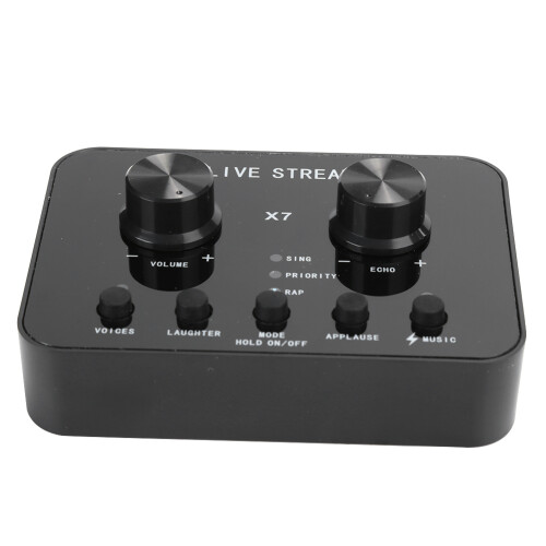 Mixer para jogos com bate-papo por voz, interface USB, efeitos de voz e som surround, compatível com celulares, tablets e computadores. 2