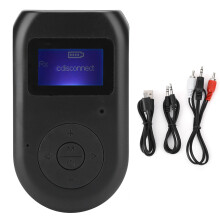 Adaptor audio wireless transmițător-receptor cu ecran de afișare, adaptor audio Bluetooth 5.0 pentru TV PC Home Stereo Car, funcție hands-free