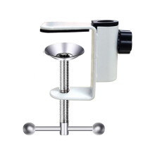 Grampo de mesa perfeito e adequado, com ampla aplicação para diversas necessidades de montagem, opções de montagem horizontal e vertical, base