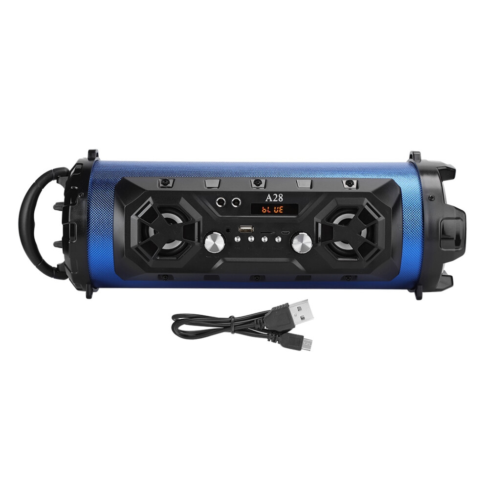 Wireless Speaker, Powerful Stereo, Colorful Lights, 6H Playtime, 15W Output Power, Supports Bluetooth/Memory Card/Usb, Aux Audio Input, Microphone Con 9012494909357