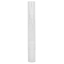 Rotating Repacking Pen With Brush Tip Travel Bottles Transparent Twist Pens Reusable Airless Pump Bottle Non Leaking Design Twist Mechanism Multipurp