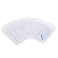 Microblading Needles Permanent Makeup Medical Grade Stainless Steel Blades For Eyebrow Tattooing With Excellent Stability, 50PCS Fine Needle Tips For
