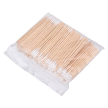 Cotons-tiges à pointe de précision, moins pelucheux, bâtonnet en bois robuste, outil polyvalent pour le nettoyage, le détail et l'application de
