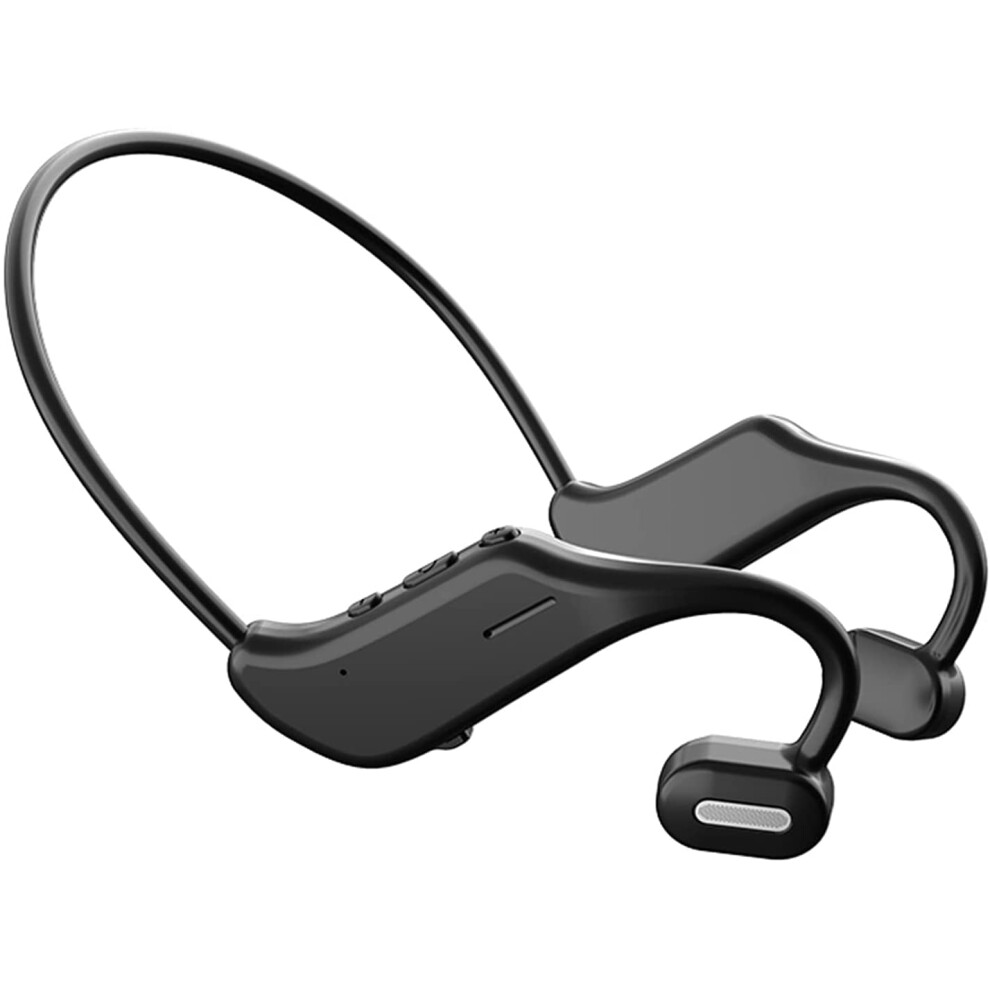 Revolutionary Air Conduction Open Ear Headphones, Dual Microphone Enc For Clear Communication, Sweat Resistant And Bone Conduction Technology For Outd 9012494157420