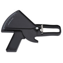 ZFC06 Calibrador de pliegues cutáneos negro, con doble resorte