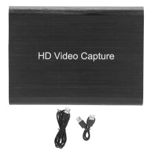 Csatlakoztasd és játssz videórögzítő kártyát USB3.0HDMI-ről USB C-re 3,5 mm-es mikrofonporttal játék streameléséhez PS5Switch DSRL