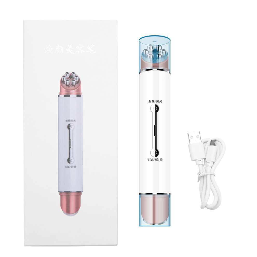 Ergonomically Designed Facial And Neck Massager With TENS Therapy, Microcurrent Facial Device That Fights Wrinkles And Offers Skin Lifting And