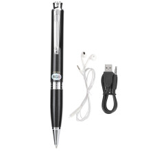 Professionele spraakrecorder, continue opname met ingebouwd uitbreidingsgeheugen voor vergaderingen en interviews, compatibel met Mac en pc.