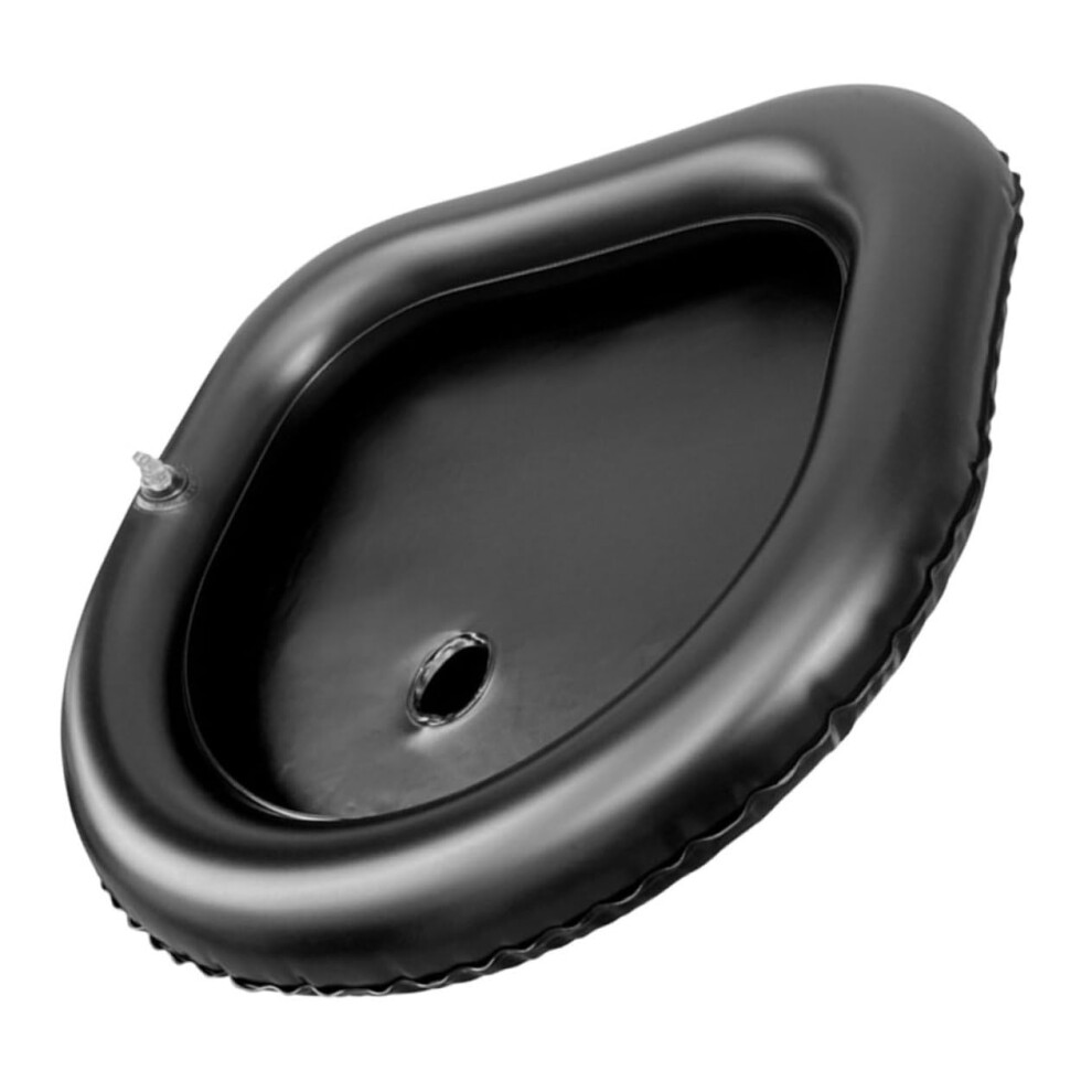 Inflatable Shampoo Basin with Drain for Bedridden Adults and Elderly Hair Washing at Home
