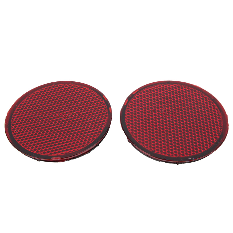 Oem-Style Rear Bumper Reflectors For Nissan Qashqai Bright 2Pcs Red 4971378704134