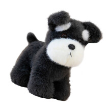 Bear Dog Plush Toy Soft Even Filling Cotton-Schnauzer DA