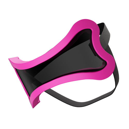 Lunettes pour animaux de compagnie à ceinture réglable,-Rose