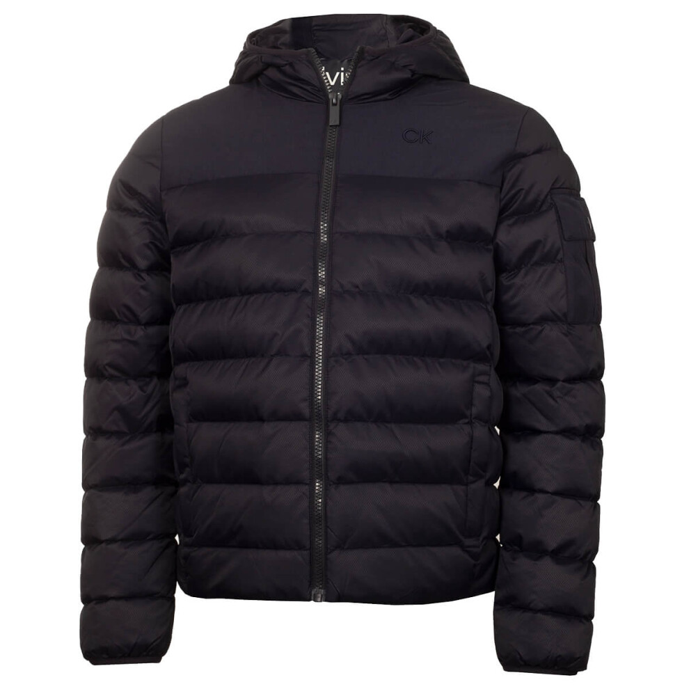 Calvin Klein Mens Lassen Padded Water Resistant Golf Jacket
