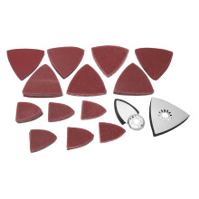Schleifpads-Set für Oszillierende Werkzeuge – Dreieckige & Fingerzubehör, 60-240 Körnung