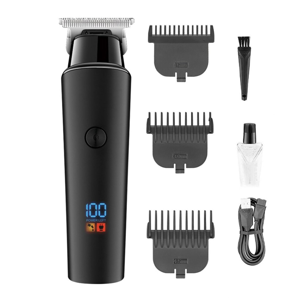 Hair Clippers for Men Cordless TBlade Trimmer 0mm Precision Cutting USB Rechargeable Beard Groomer