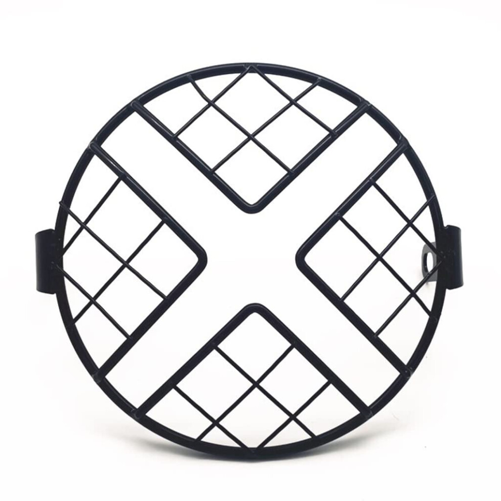 Motorcycle Headlight Guard Grille Cover Offroad Metal Protective Shelter For T7 9199774972864