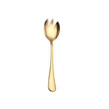 Stainless Steel Forks Salad Forks And Fruit Forks Gold Color For Restaurant And Home Use Tableware
