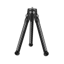 Mini Carbon Fiber Tripod Portable Retractable Desktop Stand For SLR Cameras, Compact Lightweight, DSLR Compatible