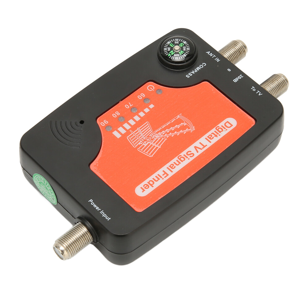 Professional Satellite Tv Signal Finder With Compass, High Sensitivity 7691375059255