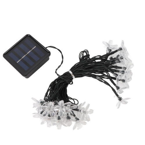 6.5m Multicolor Water-Resistant Solar String Lights with 30 LEDs 2