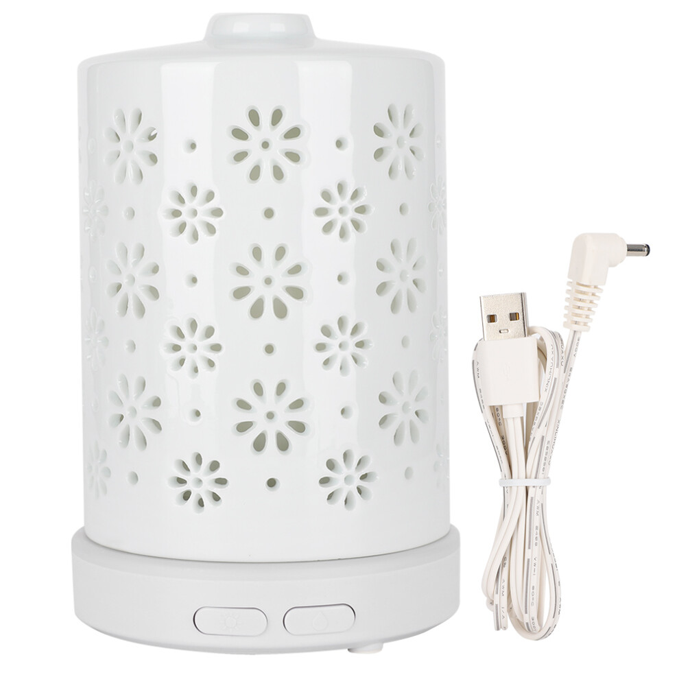 Light Whisper Quiet Technology Essential Oil Diffuser Ultrasonic Aromatherapy Diffuser With 7 Color Night Cool Mist Humidifier And Remote Control Ope