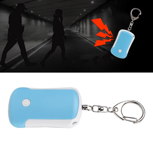 Πολυλειτουργικό Gadget Ασφαλείας Μπρελόκ, Φακός LED με Διακόπτη Κλειδώματος 125DB Ήχος 2