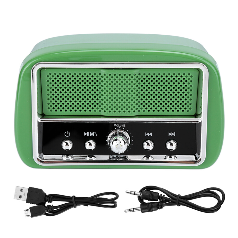 Mini Retro Bluetooth Speaker Vintage Radio, Crystal Clear Sound Rich Bass For Compact And Unique Appearance, Bass Enhancement, Long Playtime, Easy To 9012494912159