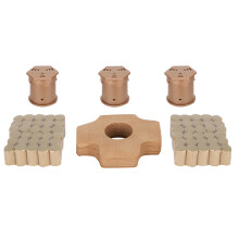 Organizator elegant, gol, pentru bijuterii, soluție ușoară de depozitare pentru cercei, coliere, design durabil și neted