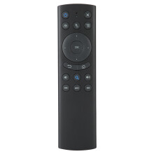 Télécommande connectée Air Remote avec capteur de mouvement, commande vocale, Bluetooth 5.0, gyroscope 6 axes intégré et longue portée.