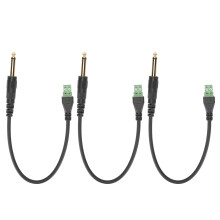 Stereo audio adaptérový kábel samec-samica, predĺženie audio kábla bez nutnosti spájkovania, pozlátený konektor, bezkyslíkatá meď