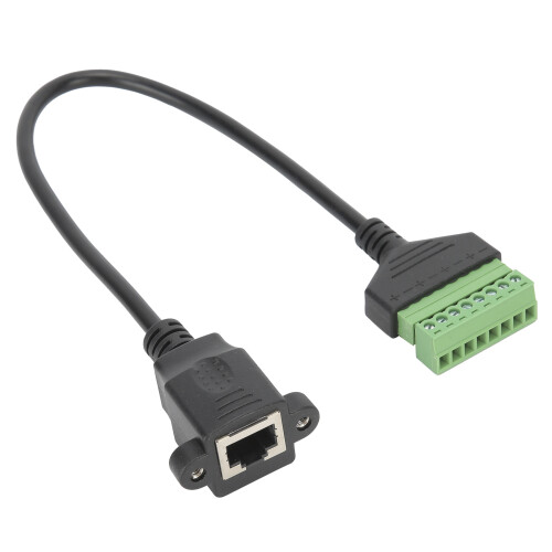 Διαχωρισμός καλωδίου UTP, ακροδέκτης βίδας RJ45 που εξασφαλίζει μεταφορά σήματος 1