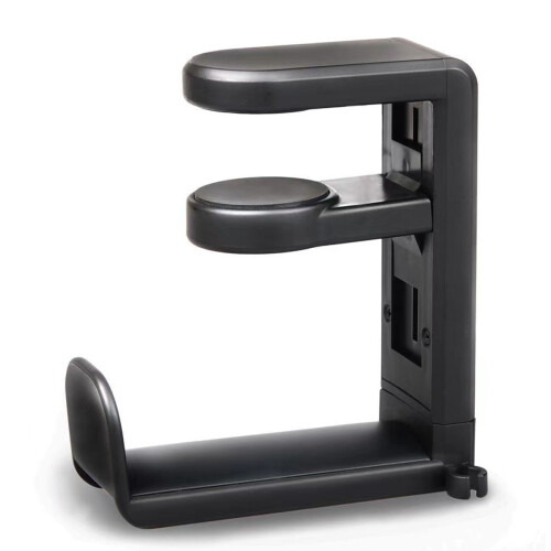 Under Desk Gaming Headphone Hook Stand, Multi-port USB Hub with High Speed Data Transfer for Universal Mounting