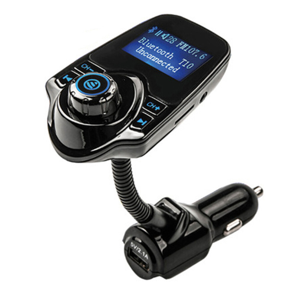 Handsfree Bluetooth Receiver Car Kit, Bluetooth Fm Transmitter With Hi-Fi Stereo Sound And Smart Usb Socket For Seamless Integration And Safe Driving 9012494159134