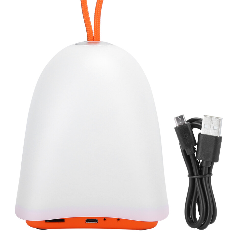 Outdoor Led Camping Lantern, Waterproof And Dustproof Lantern For Emergency, Hiking, And Travel, Rechargeable Small Lantern Light/Orange 9773935301092