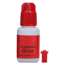 Sanfter Wimpernkleber, schnelltrocknend, starker Halt, mit integrierten Make-up-Tools für semi-permanentes Wimpernwachstum und einfaches Entfernen