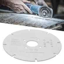 Lama diamantata brasata 100x20x15mm Argento A