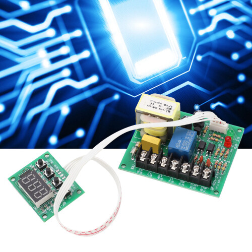 QFR012 Modulo relè ritardante da 15 A, 68x56 mm, PCB verde
