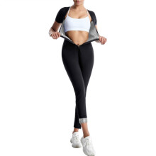 Sauna Suit for Women Size M Silver Sweat Vest Waist Trainer Womens Sweat Jumpsuit