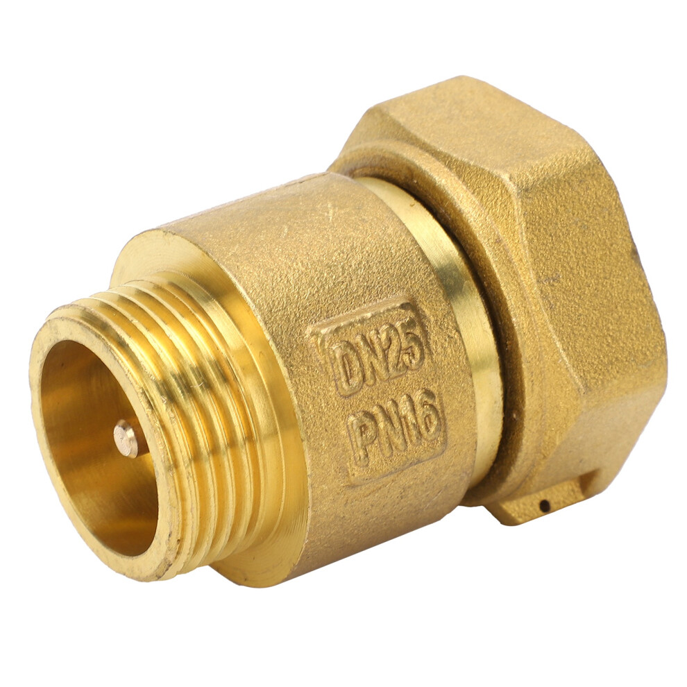 Telescopic Swing Check Valve Brass Dn25 X 32 Water Meter 1-Way 8101378717001