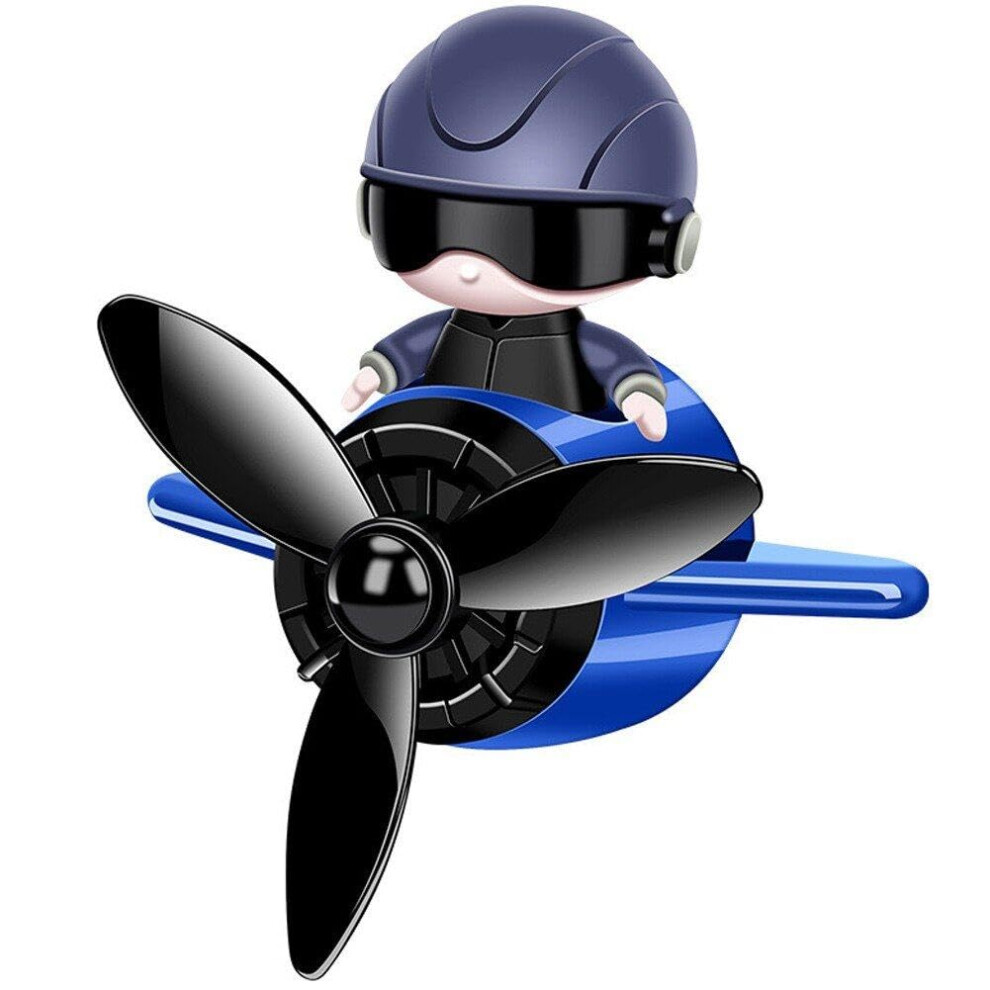 Car Air Freshener Clip For Car Ac Vent Outlet Aromatherapy Cartoon Astronaut Blue 9199774516891
