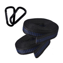Adjustable Heavy Duty Hammock Tree Straps with Durable Ropes for Outdoor Swings and Camping