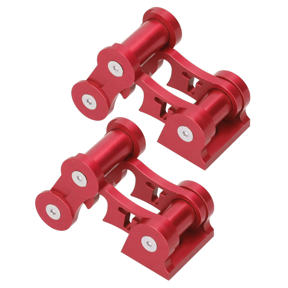 Aluminum Alloy Hood Latch Kit For Jeep Jk 2007-2017 Red 8711378719037