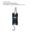 Portable LCD Hanging Scale 500kg/100g ABS Shell Black 9