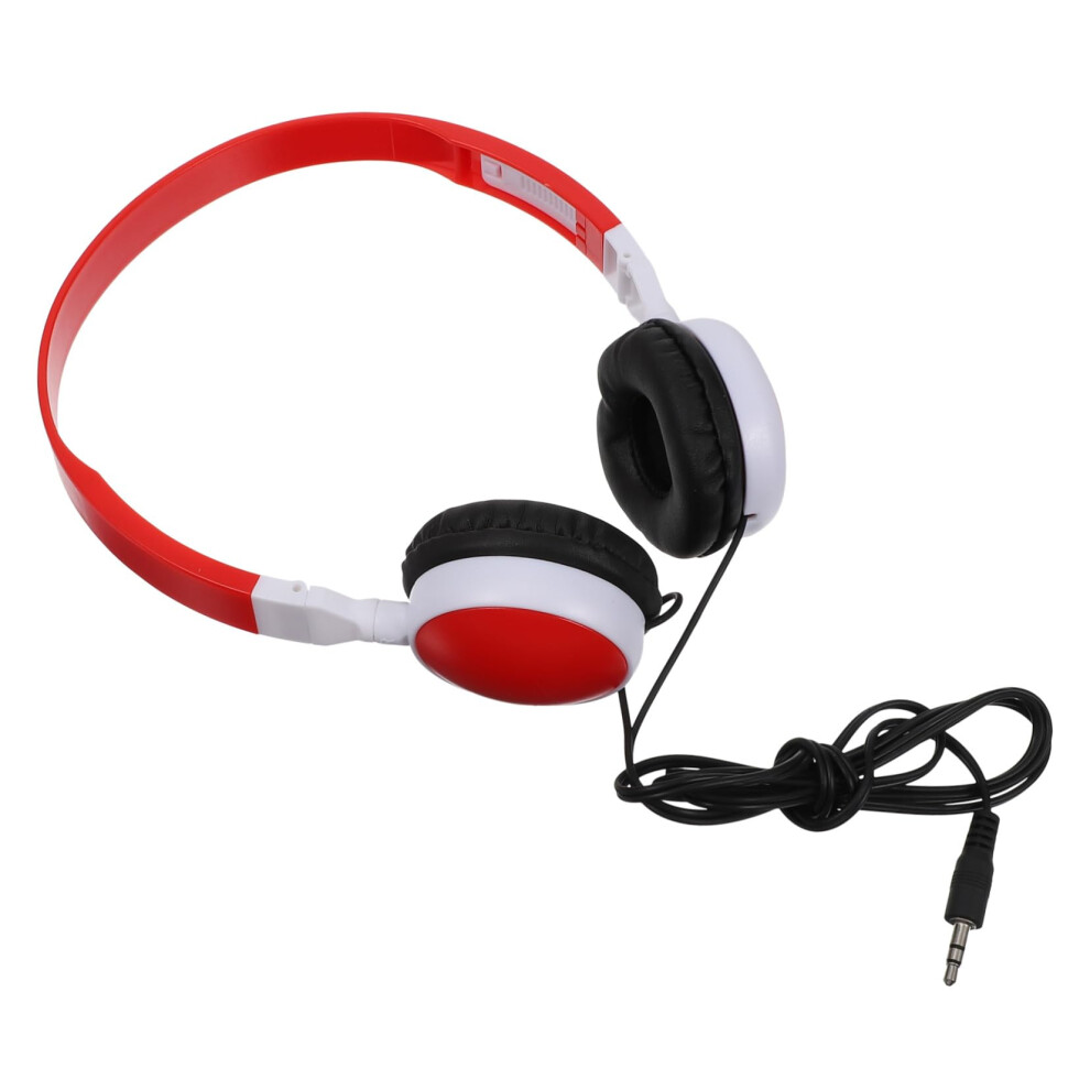 Headphone Foldable Stereo Headset Cushioned Earmuffs For Comfortable Listening Compatible Computer And Mobile Devices 9347817401516