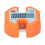 Mini Crane Scale 150kg Double Accuracy Hook Hanging Tool C100Orange 4