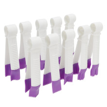 10PCS Cake Lace Clip Edging Mold, Plastic Baking Tool, 10x2cm