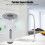 Buse extractible G1/2in 10x5 cm ABS, 2 fonctions 10