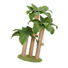 Natürlicher Canna Tree Plan Puss Kratzbaum mit Sisalseil für