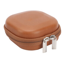Circular Lens Filter Holder Case for 82mm and Below, PU Leatherette Cover